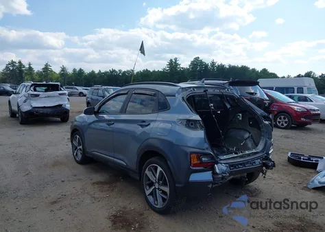 2020 Hyundai Kona Limited из США, поврежденный, VIN KM8K3CA56LU497432